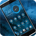 Logo of HalfBlue Next Theme android Application 